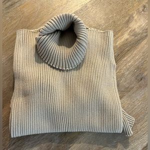 Turtleneck Sweater in Tan